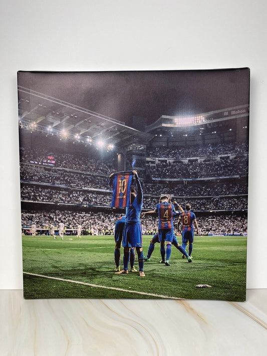 Quadro Messi 30x30